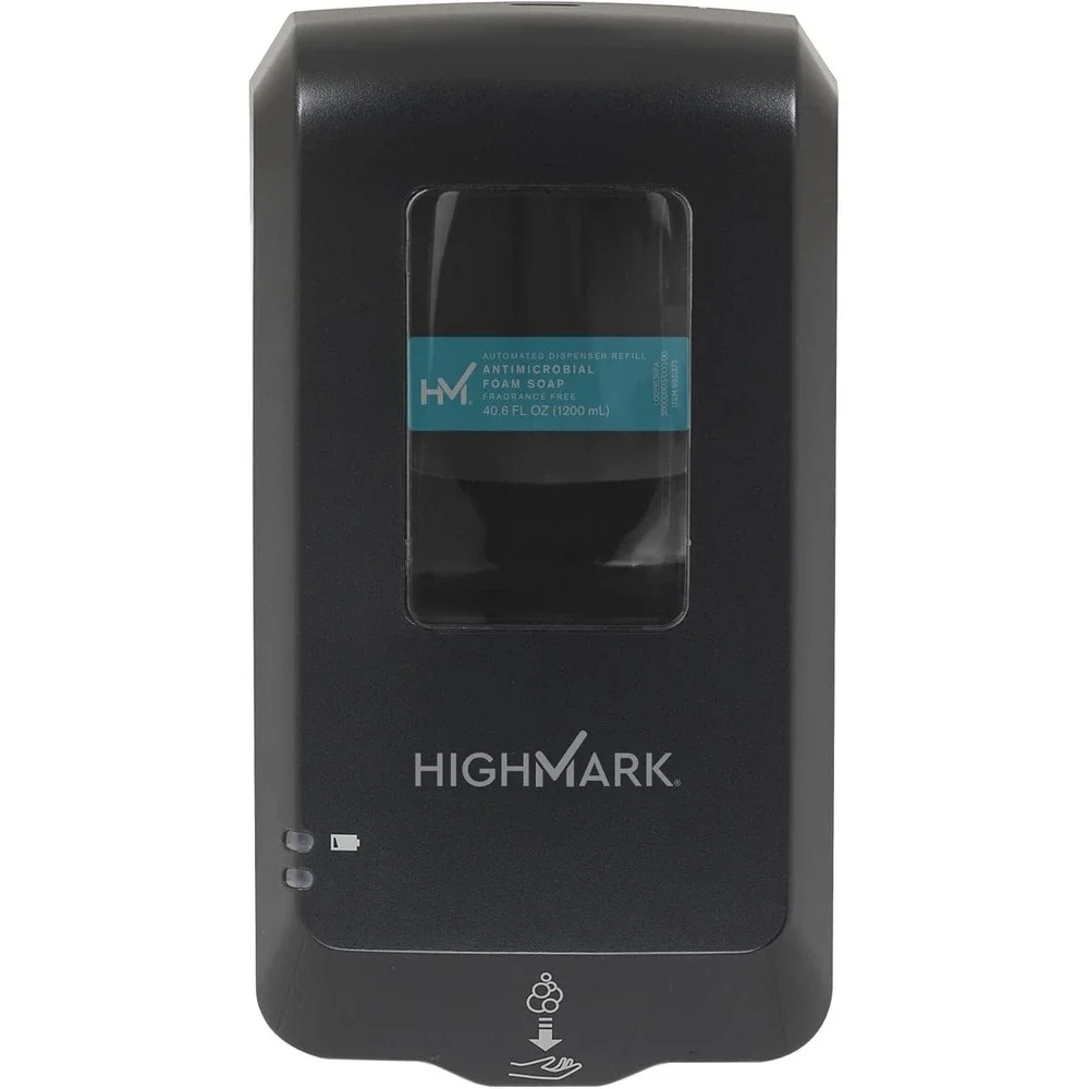 [2x] Highmark Automated Soap & Sanitizer Dispenser,‎ Black #9910190